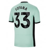 Camisa de Futebol Chelsea Wesley Fofana #33 Equipamento Alternativo 2023-24 Manga Curta